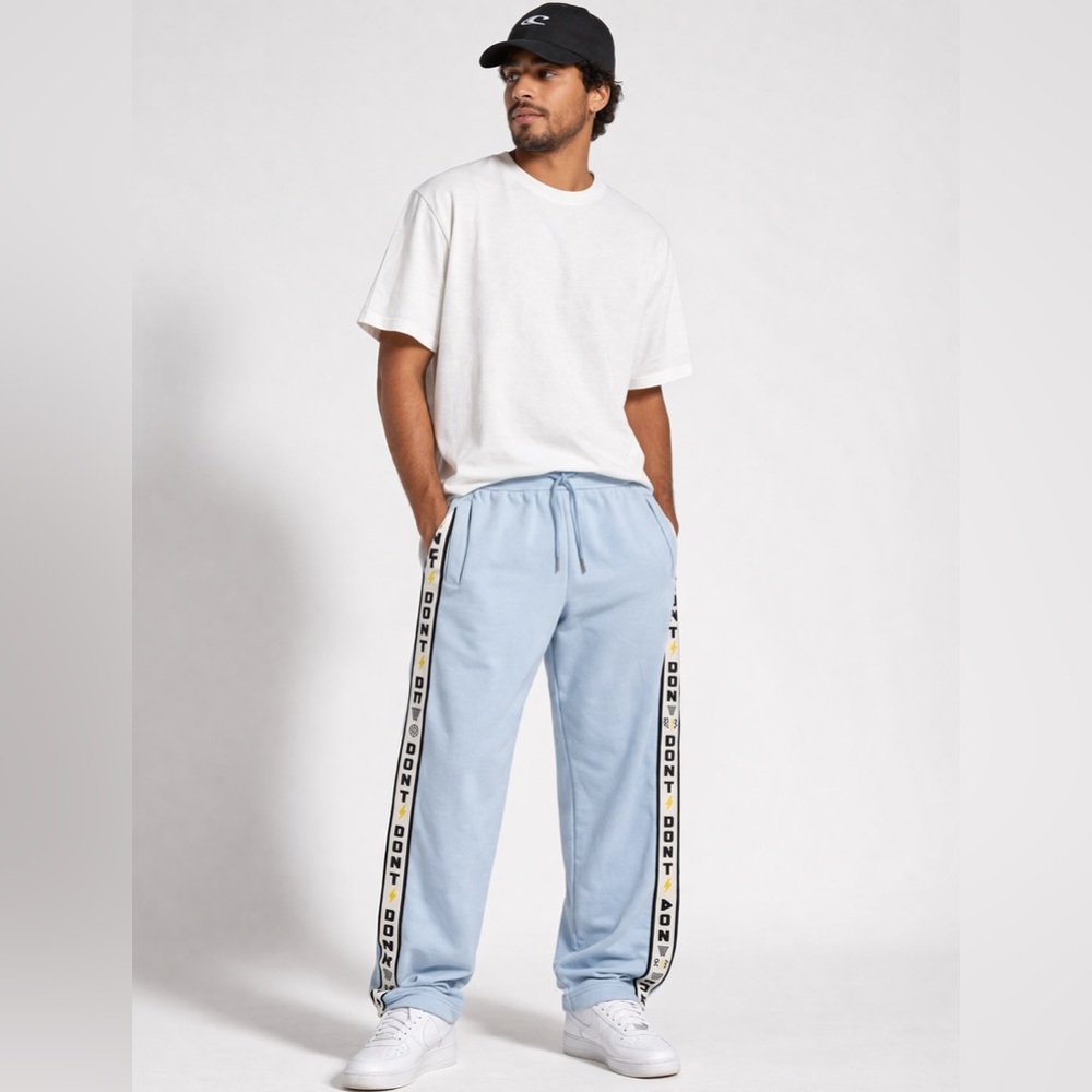 Just Don All City Joggers XL Streetwear Y2K Graphic Track Pants